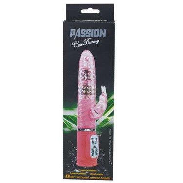 Vibratore Rotante con Coniglio Stimolante Rosa 27 cm